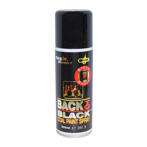 Back to Black Coal Paint Aerosol Spray