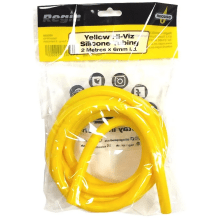 Regin Yellow Hi-Viz Silicone Tube 6mm ID (2M Pack)