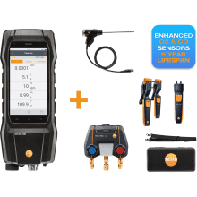 Testo 300+ Flue Gas Analyser Smart Heat Pump Kit
